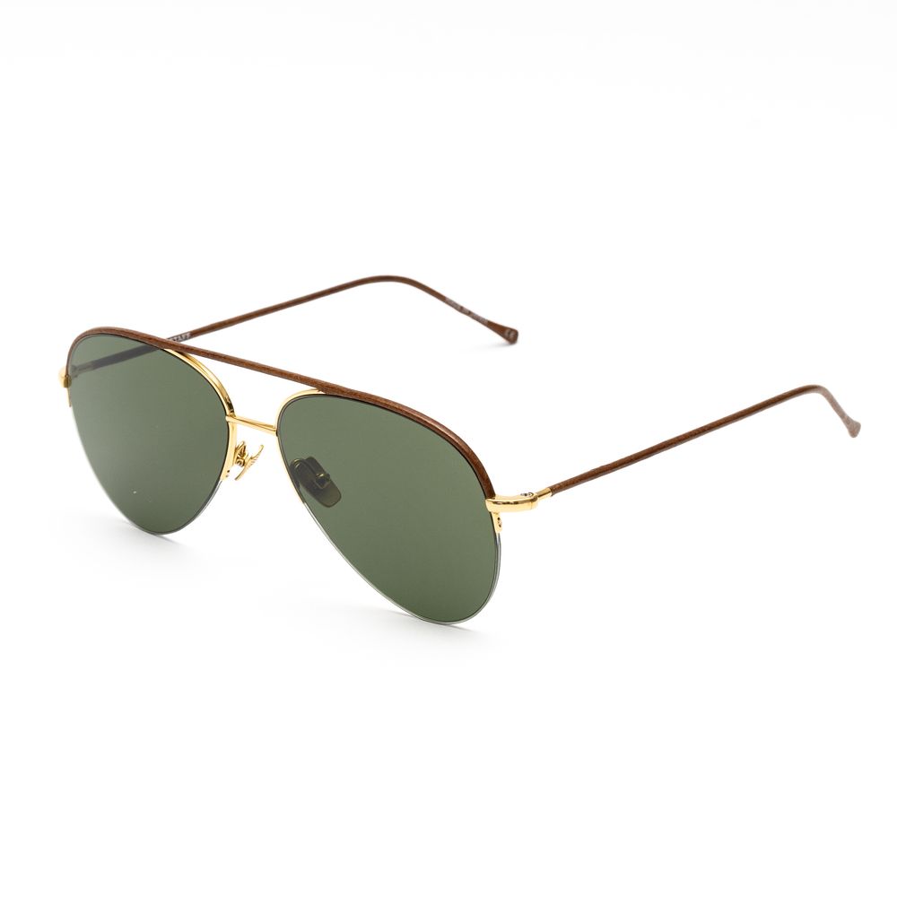 Lunettes de soleil Belstaff en titane marron