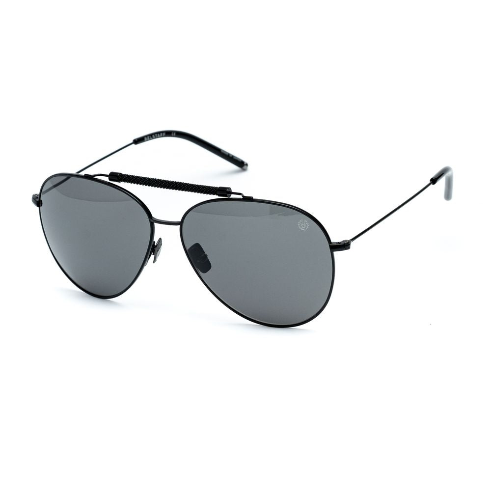 Lunettes de soleil Belstaff en titane noir