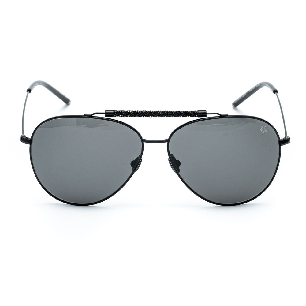 Lunettes de soleil Belstaff en titane noir