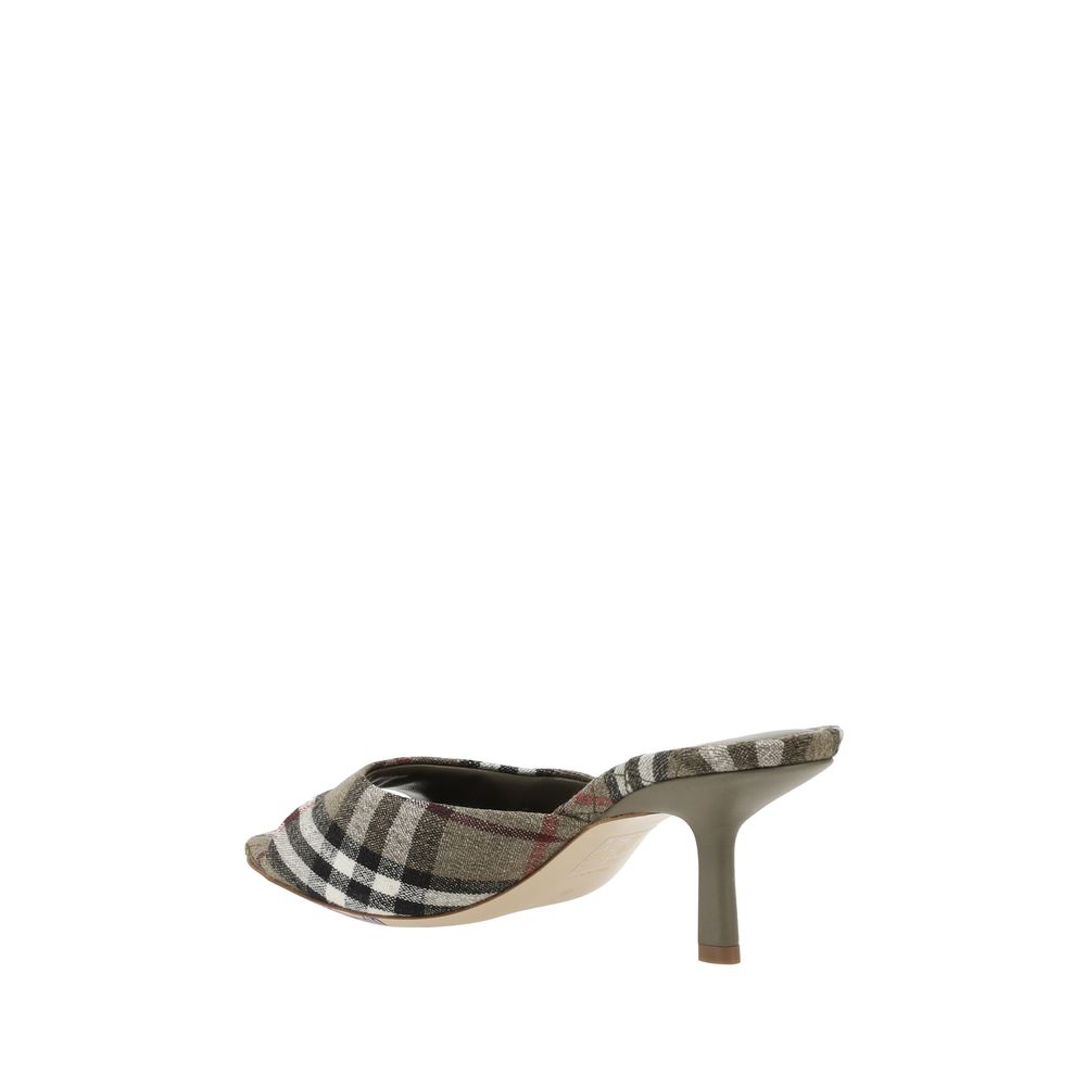 Sandales à talons Burberry