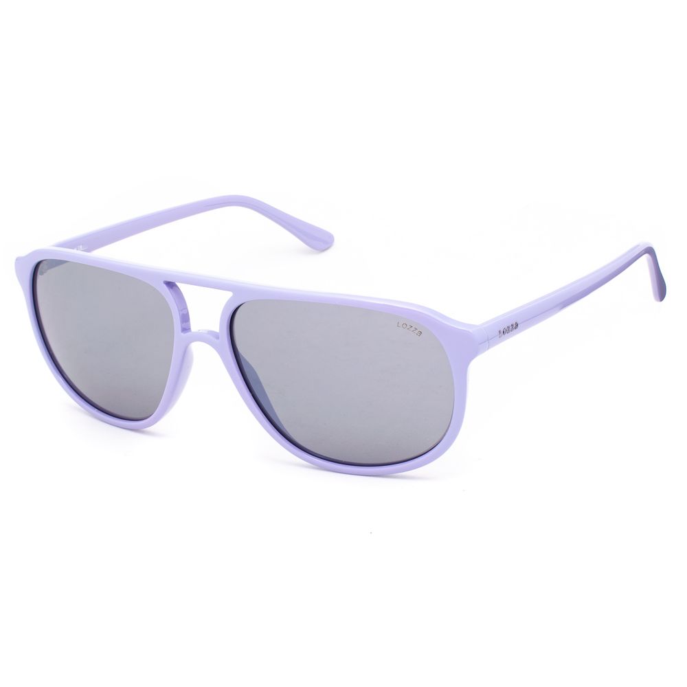 Lunettes de soleil injectées violettes Lozza