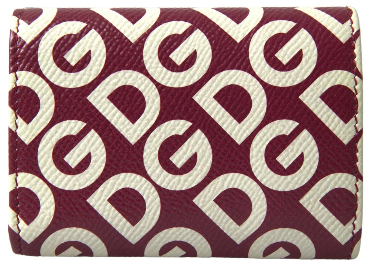 Portefeuille à rabat en cuir Dolce & Gabbana multicolore DG Logo Mania