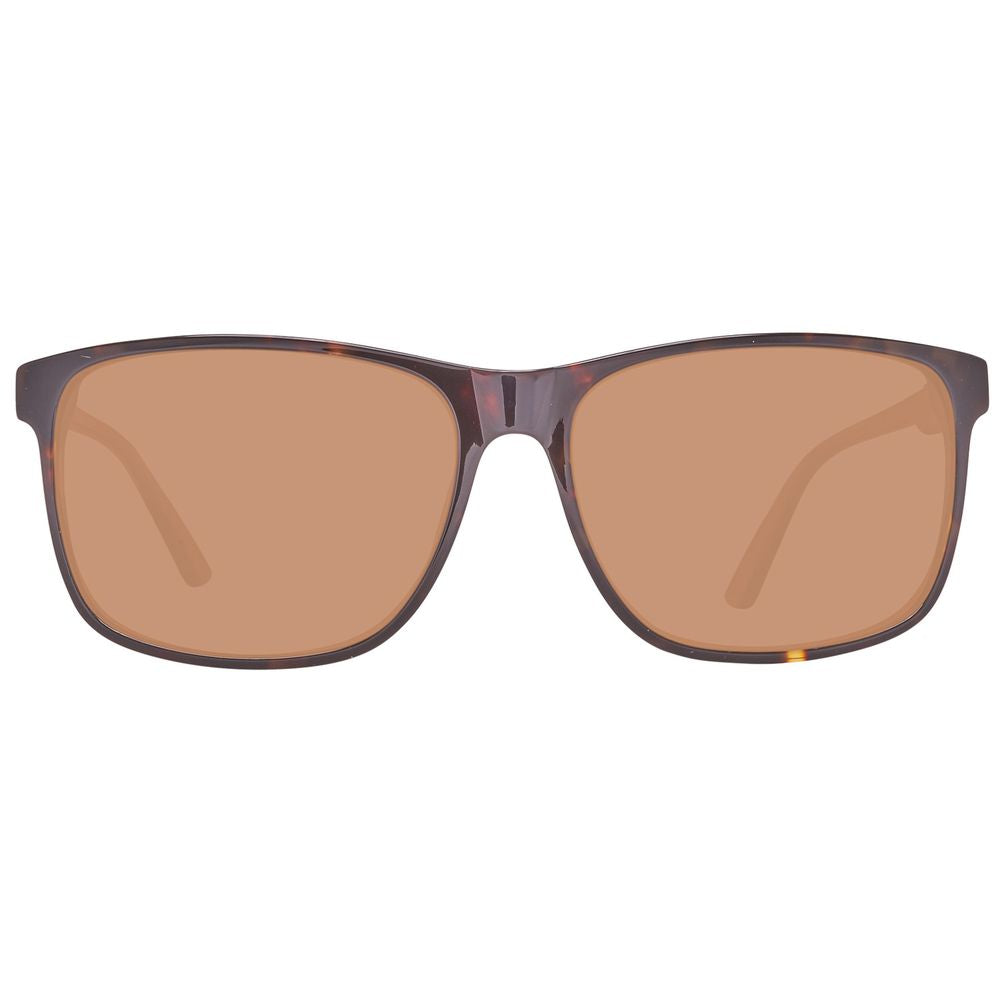Lunettes de soleil en plastique marron Helly Hansen