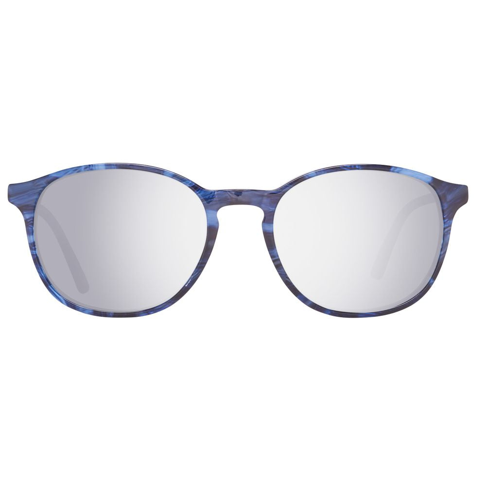 Lunettes de soleil en plastique bleu Helly Hansen