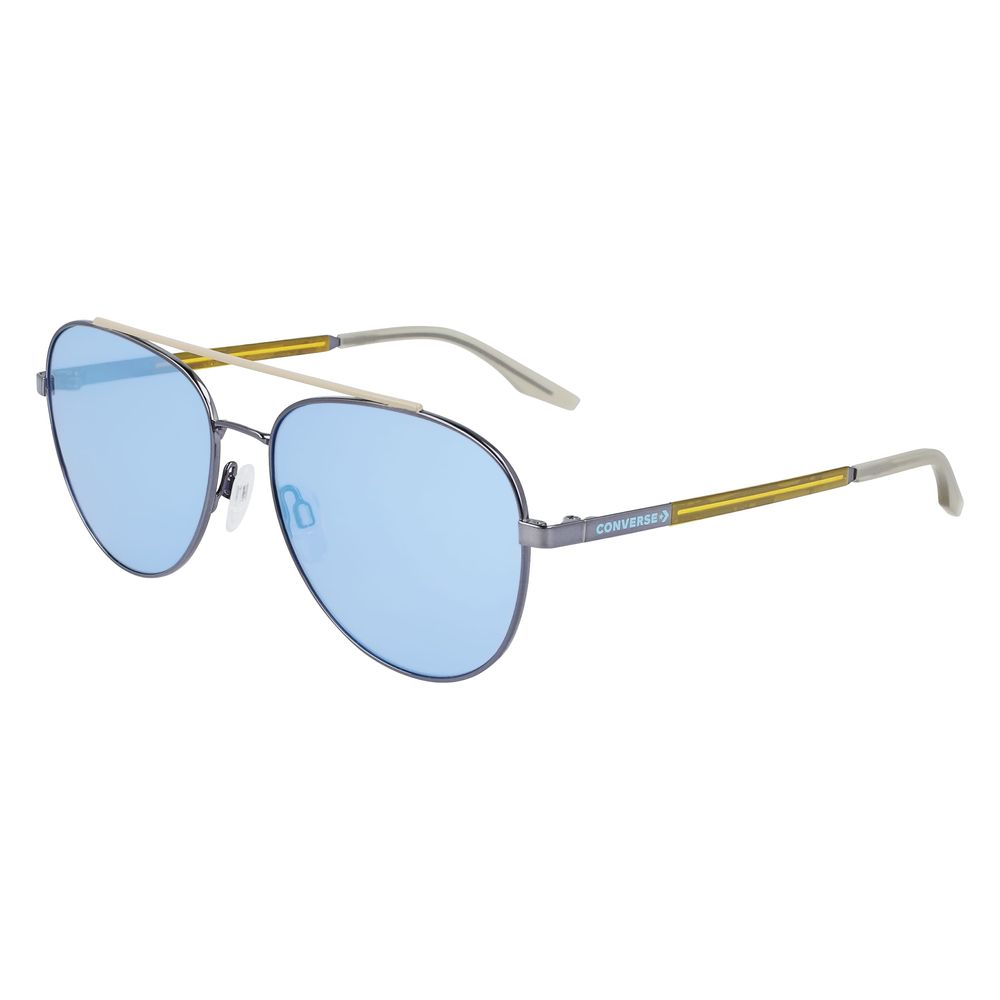 Lunettes de soleil Converse grises en métal