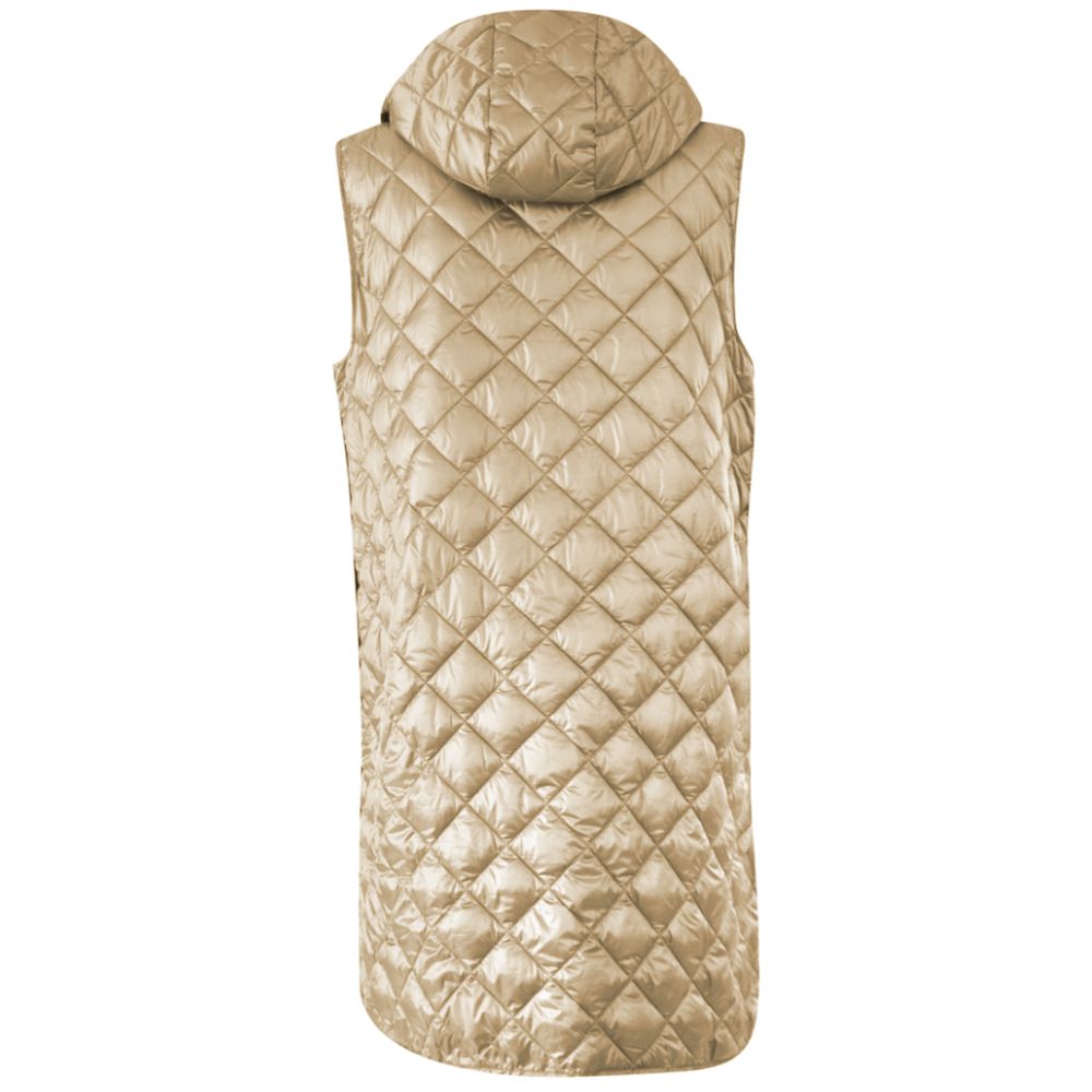 Gilet en nylon beige Yes Sea