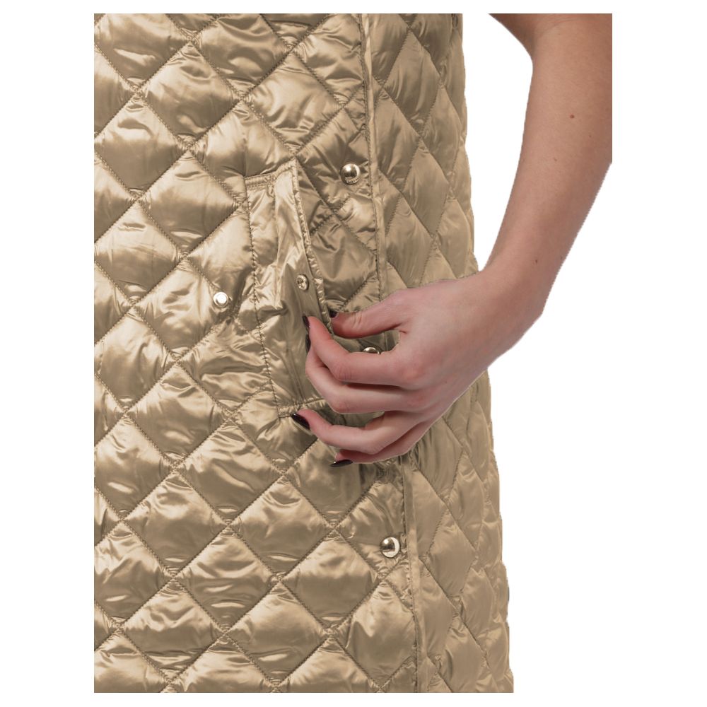 Gilet en nylon beige Yes Sea