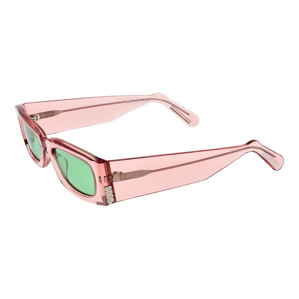 Lunettes de soleil unisexes roses GCDS