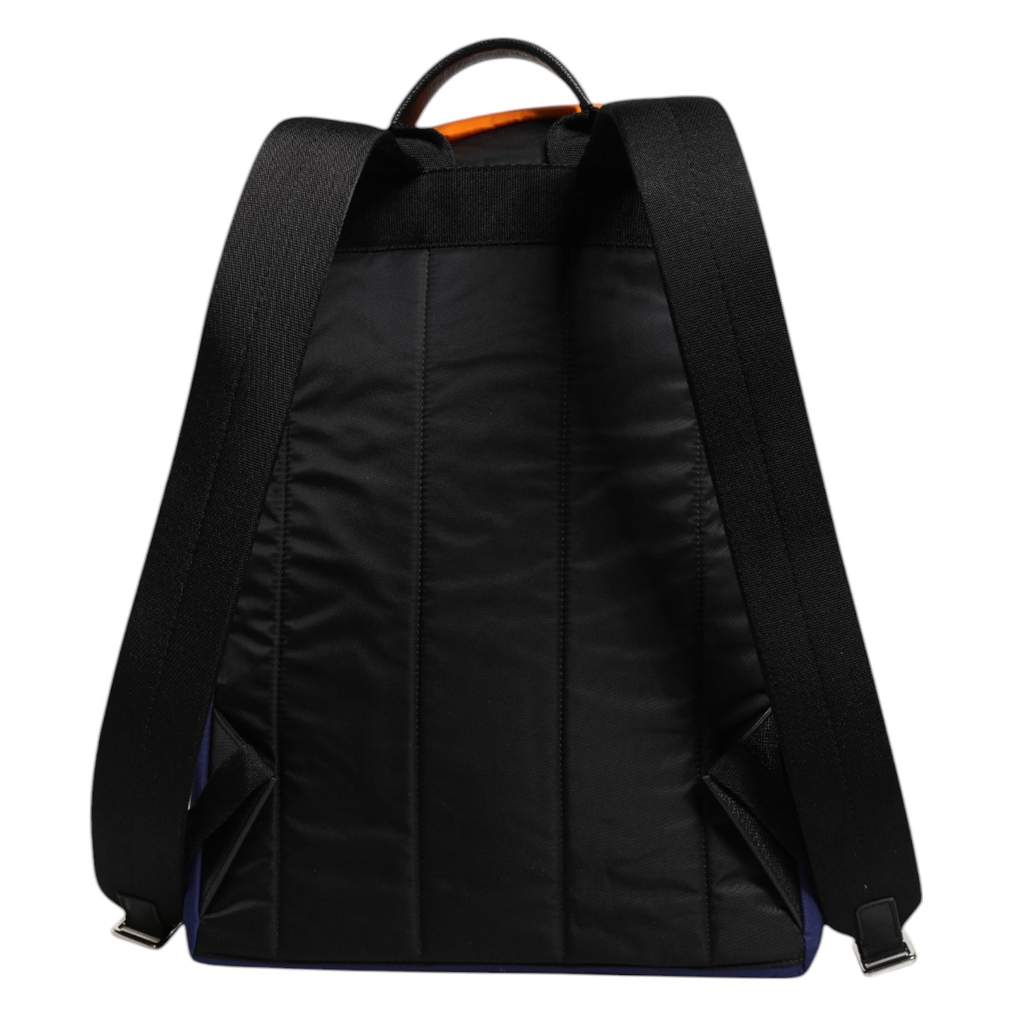Sac à dos d'école en nylon imprimé majolique multicolore Dolce & Gabbana