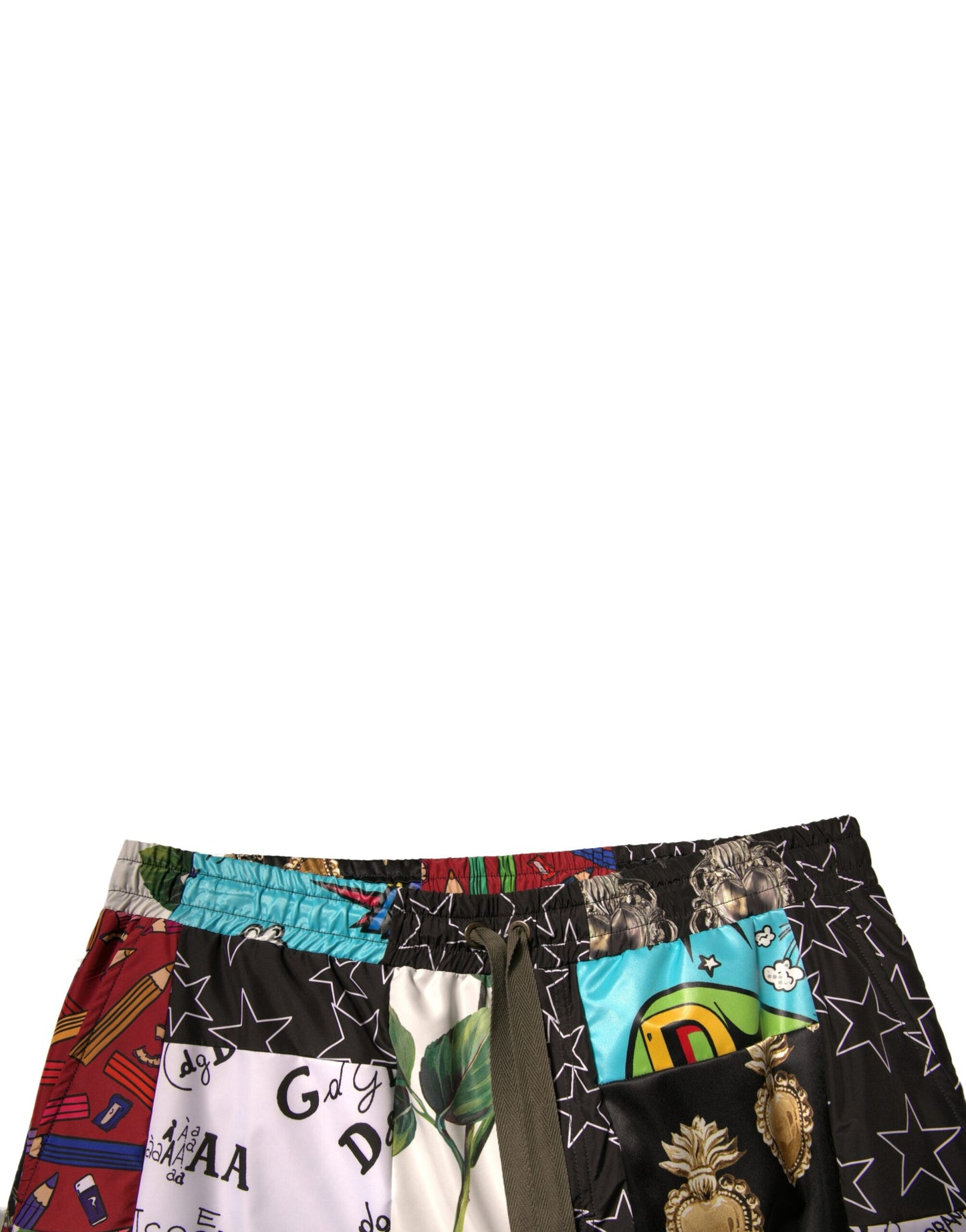 Bermuda cargo patchwork multicolore Dolce & Gabbana