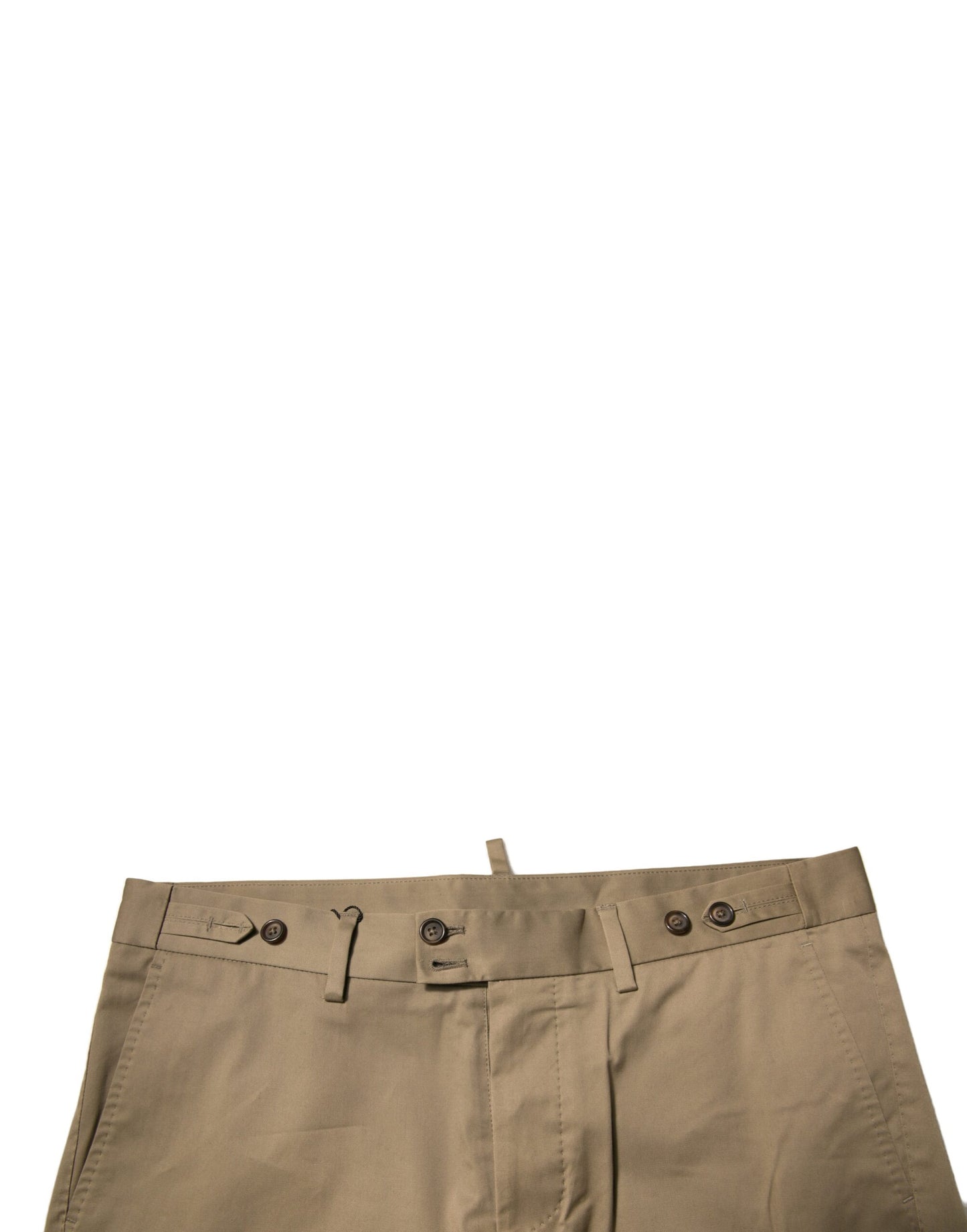 Short décontracté en coton stretch marron chino Dolce & Gabbana