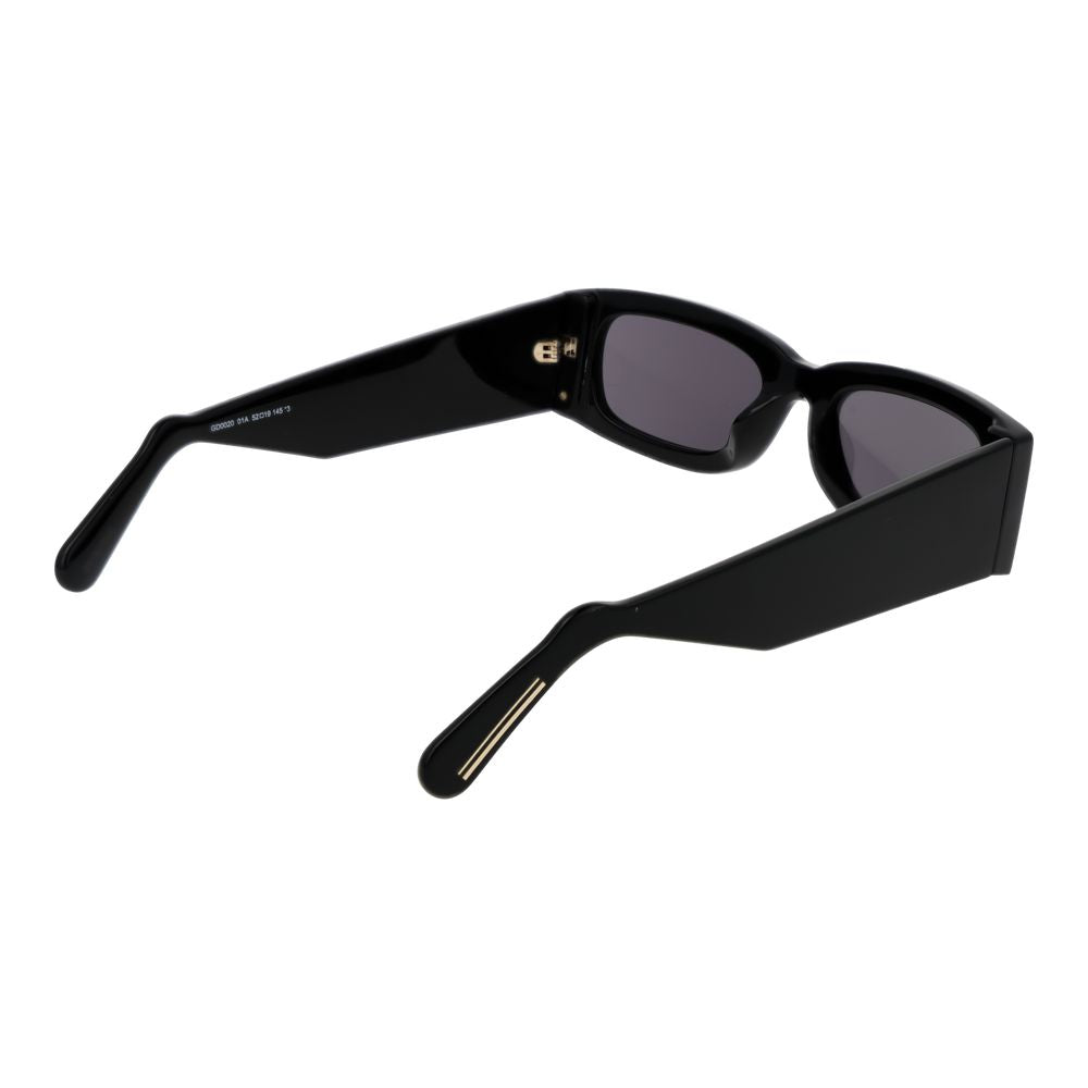 Lunettes de soleil unisexes noires GCDS