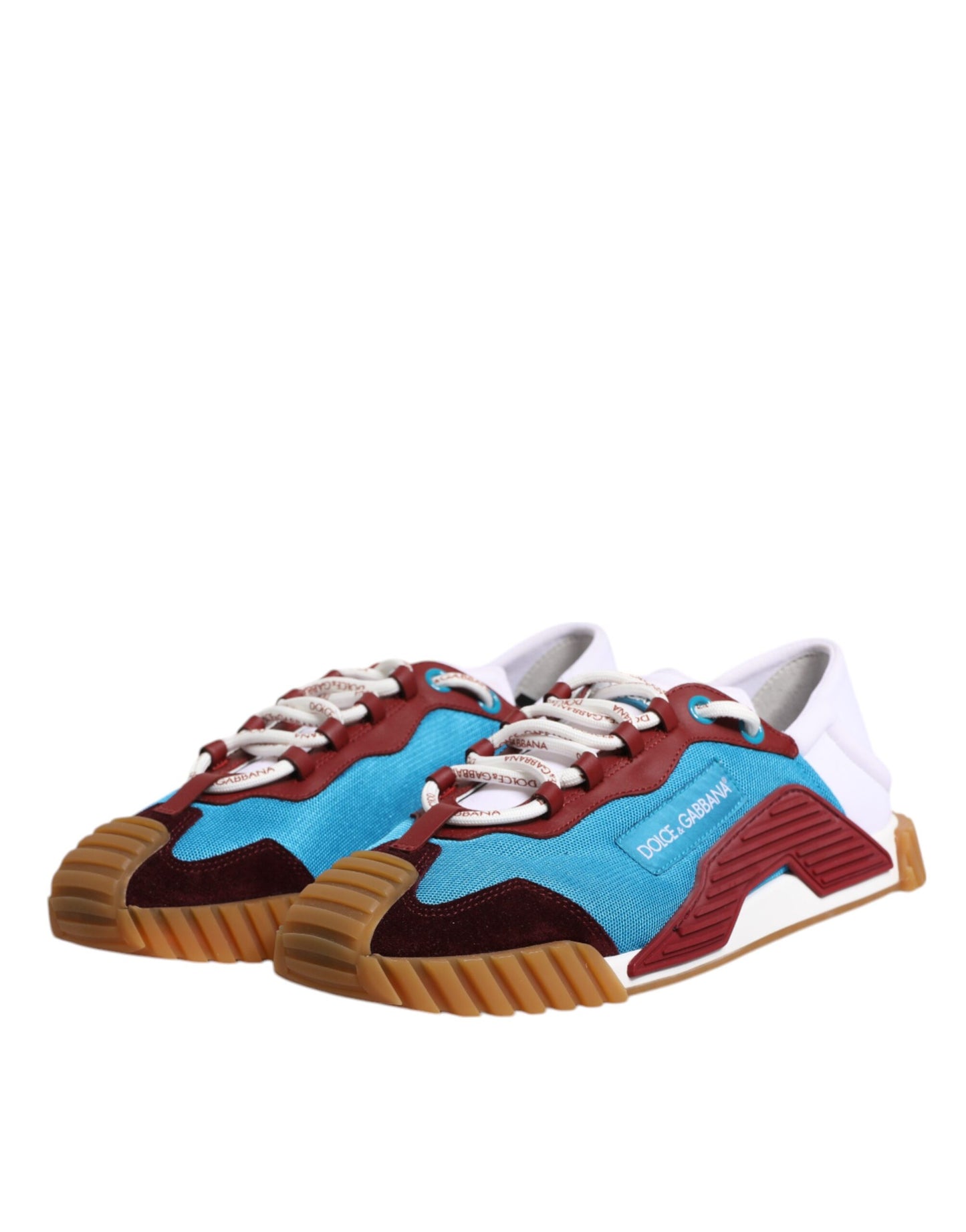 Dolce & Gabbana Multicolor Nylon NS1 Low Top Sneakers Shoes by Dolce & Gabbana