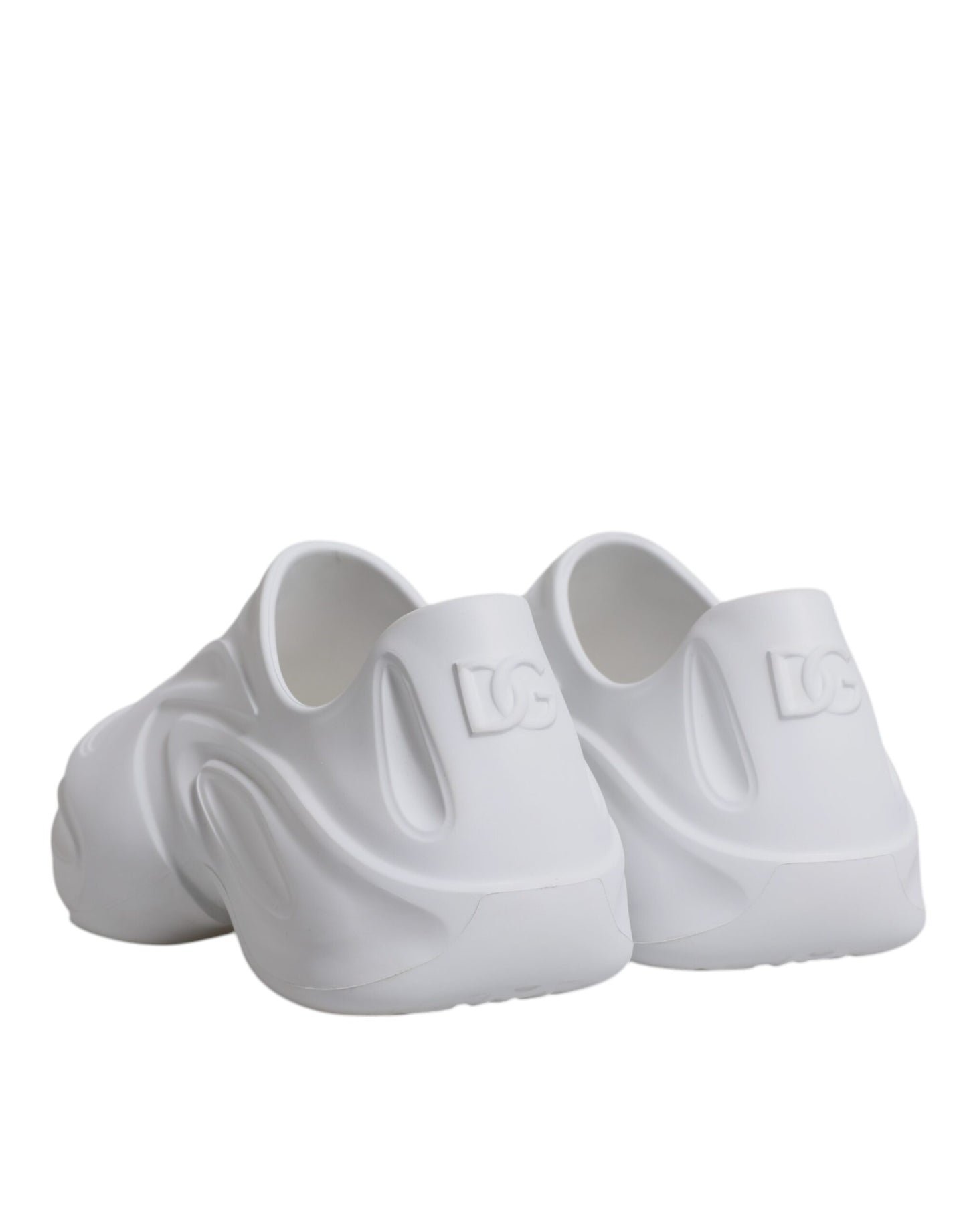 Dolce & Gabbana White Daymaster Low Top Men Sneakers Shoes by Dolce & Gabbana