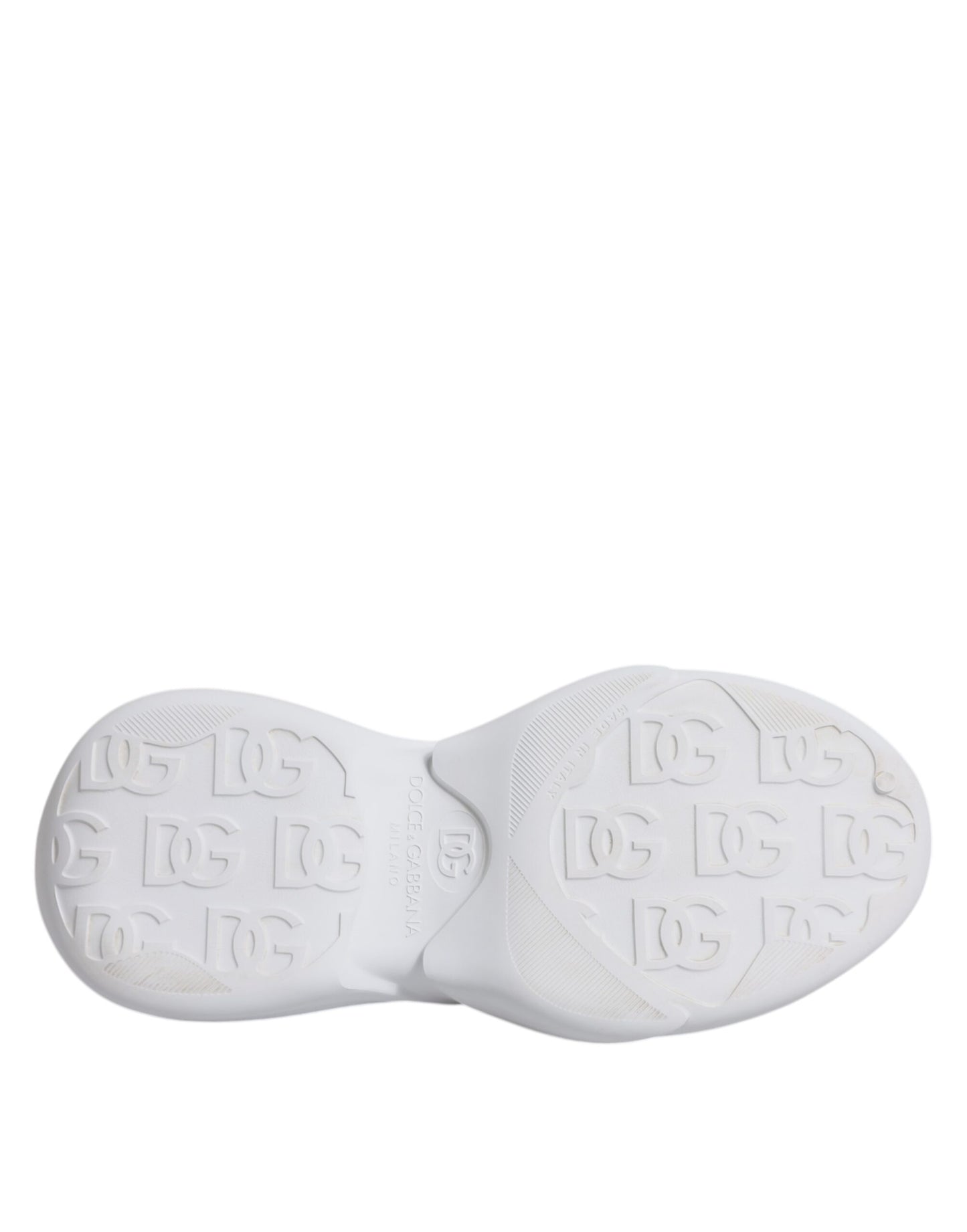 Dolce & Gabbana White Daymaster Low Top Men Sneakers Shoes by Dolce & Gabbana