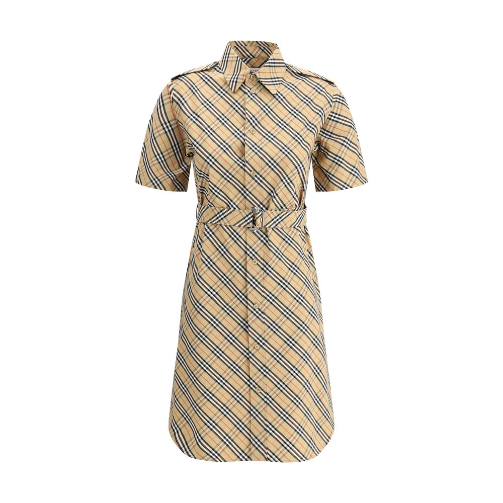 Robe chemise à carreaux Burberry Archivio