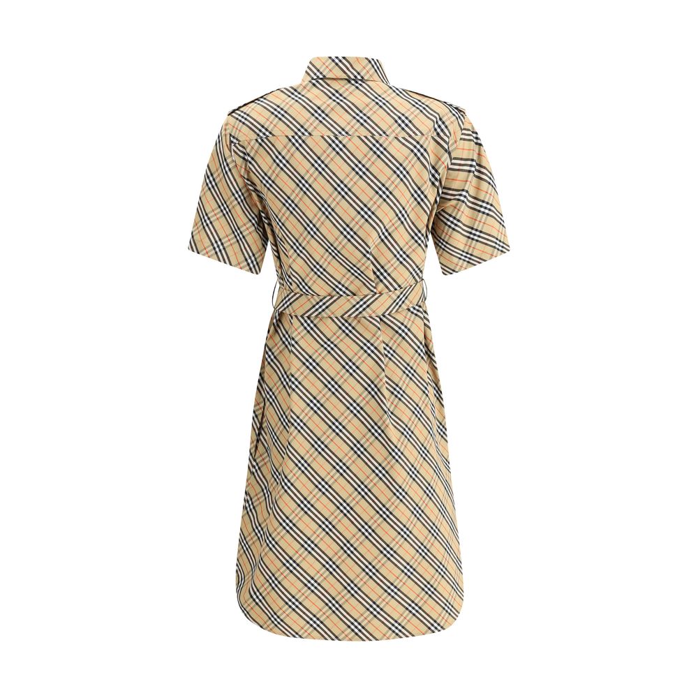 Robe chemise à carreaux Burberry Archivio