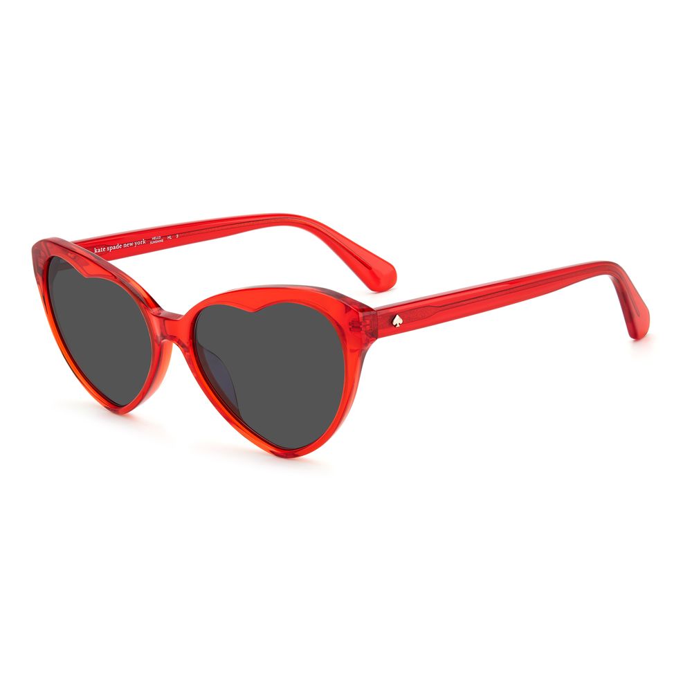 Kate Spade Red Acetate Sunglasses by Kate Spade