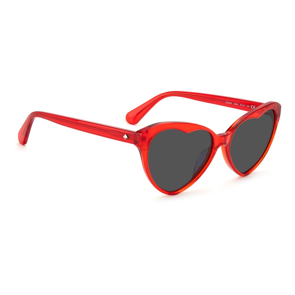 Kate Spade Red Acetate Sunglasses by Kate Spade