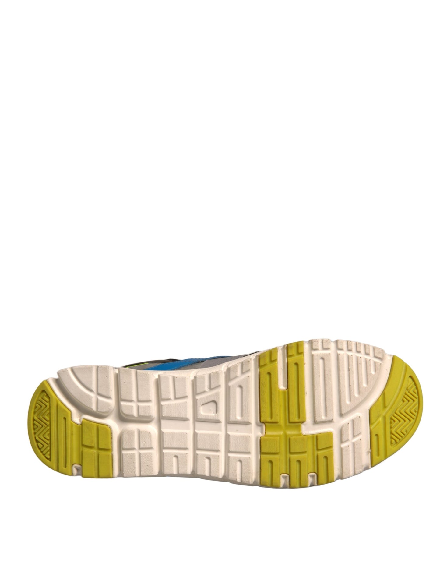 Dolce & Gabbana Multicolor Suede Low Top Sneakers Shoes by Dolce & Gabbana