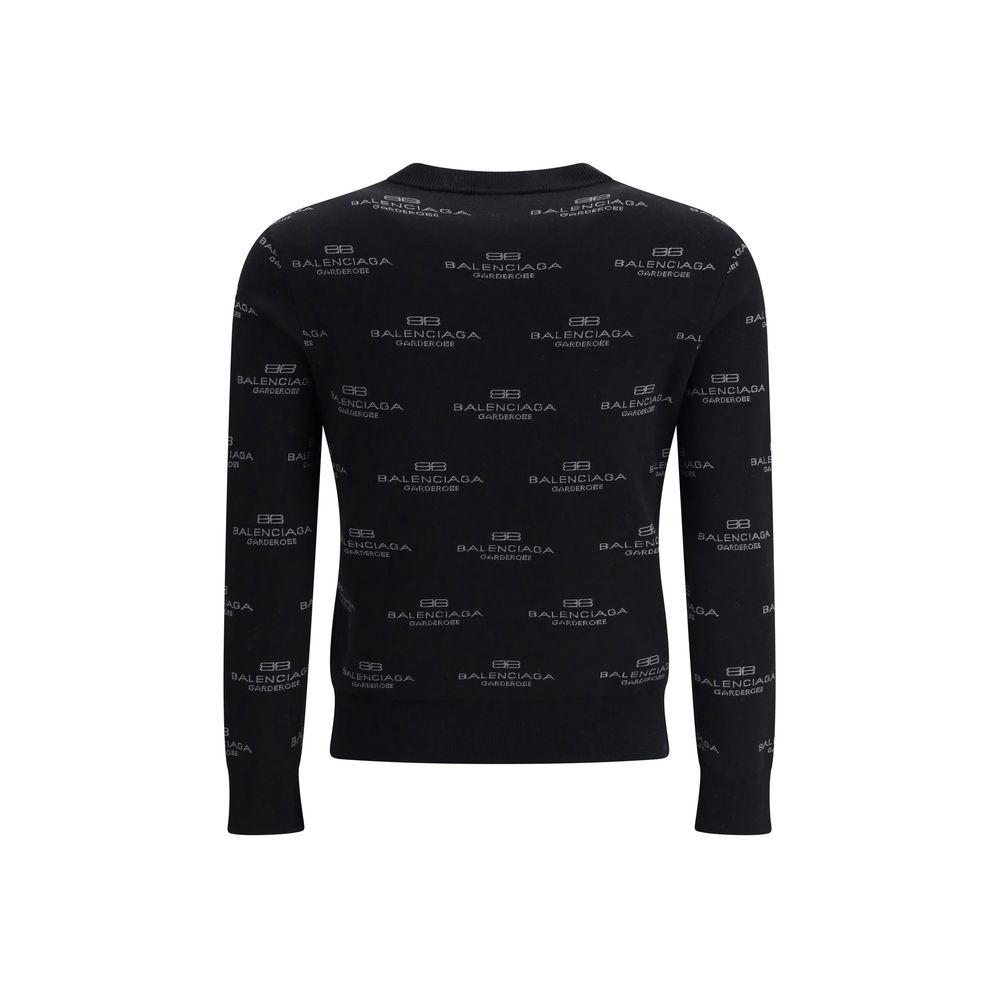 Pull Balenciaga avec logo intégral