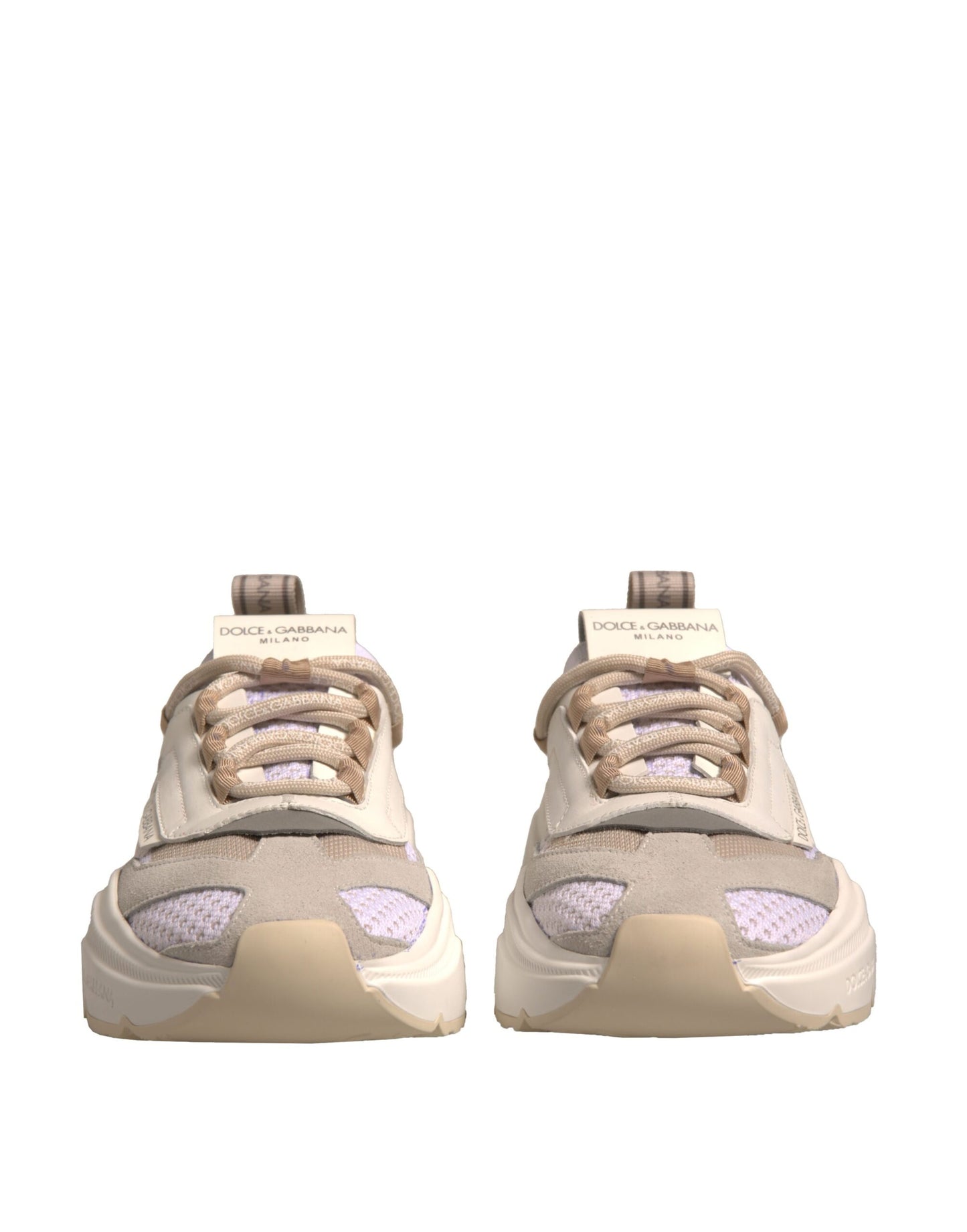 Dolce & Gabbana Multicolor Daymaster Low Top Sneakers Shoes by Dolce & Gabbana