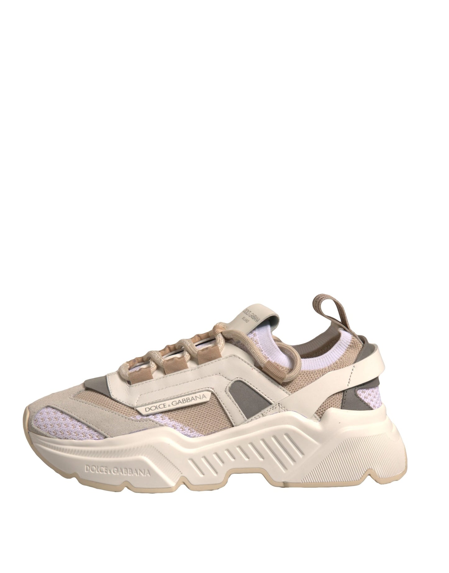 Dolce & Gabbana Multicolor Daymaster Low Top Sneakers Shoes by Dolce & Gabbana
