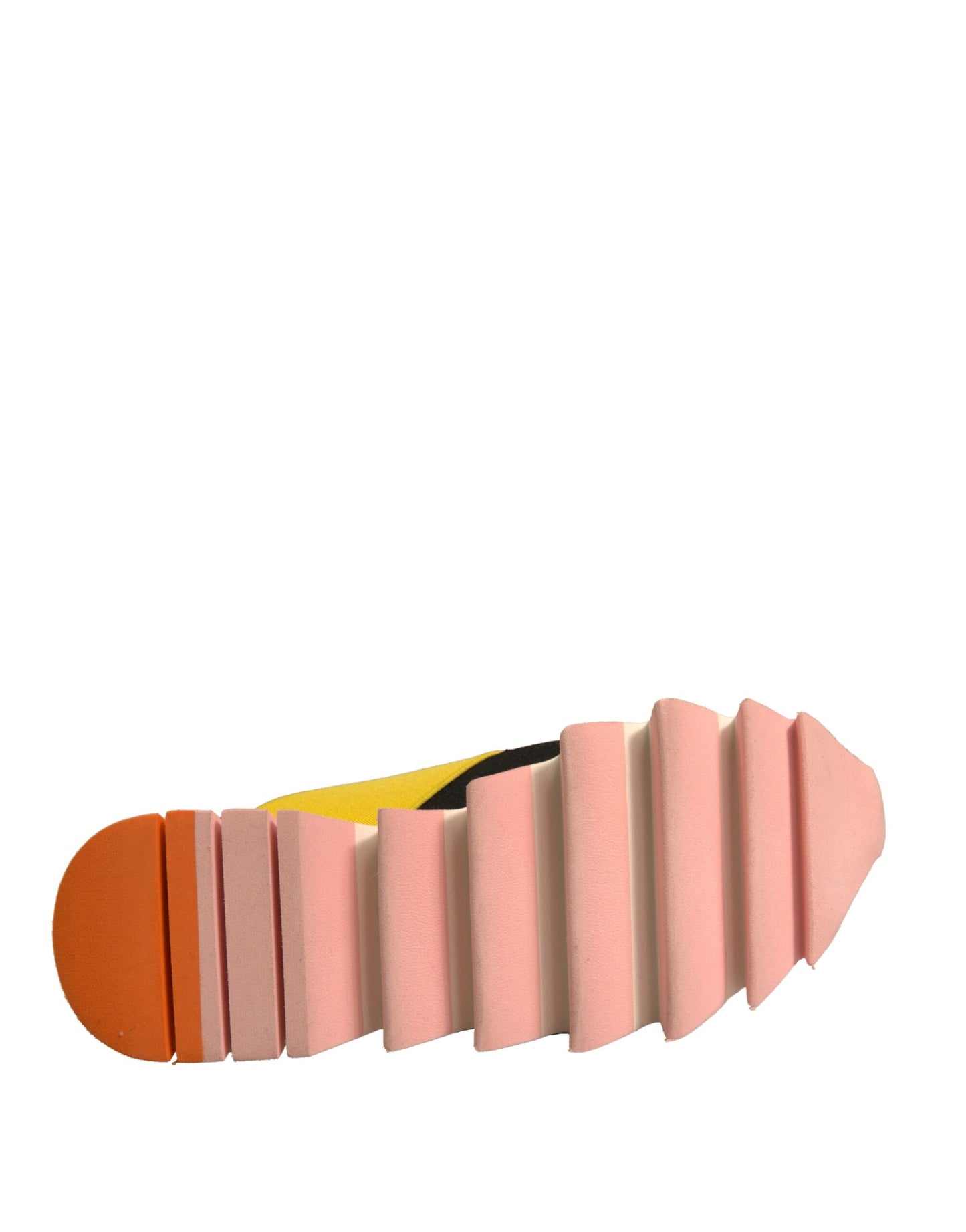 Dolce & Gabbana Multicolor Neoprene Elastic Ibiza Sneakers Shoes by Dolce & Gabbana