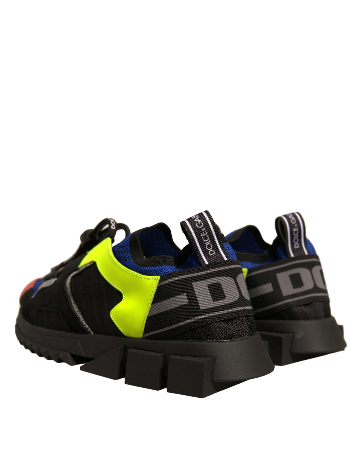 Dolce & Gabbana Multicolor Low Top Sorrento Sneakers Shoes by Dolce & Gabbana