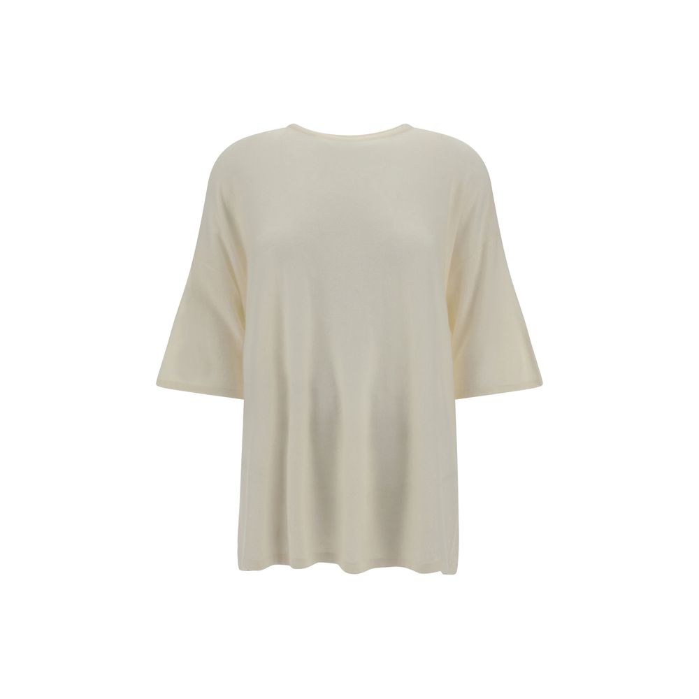 Cashmere T-Shirt SA SU PHI Oversized Monochroom Design