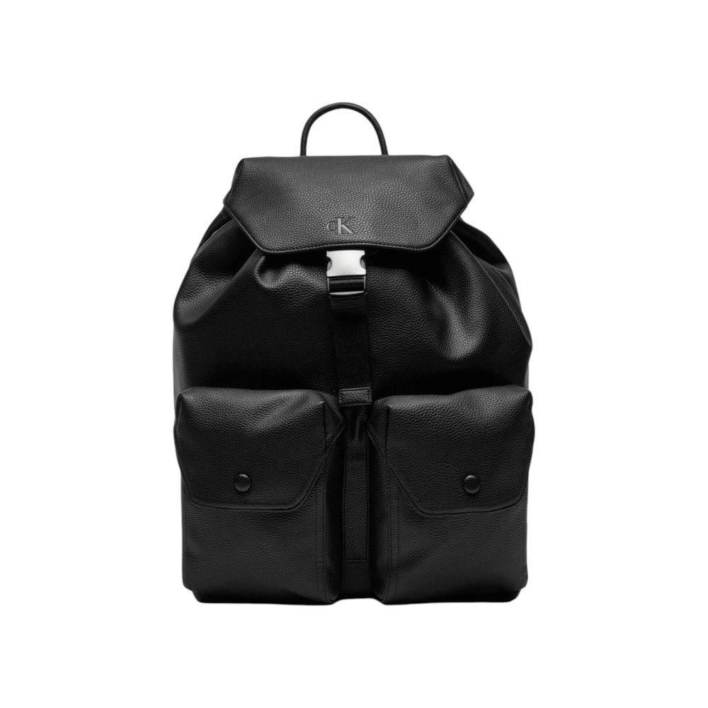 Sac à dos en polyéthylène noir Calvin Klein Jeans