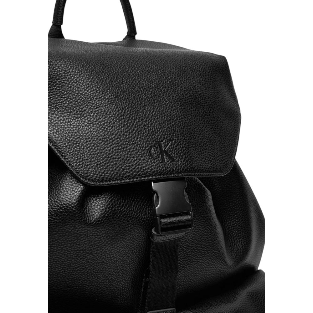 Sac à dos en polyéthylène noir Calvin Klein Jeans