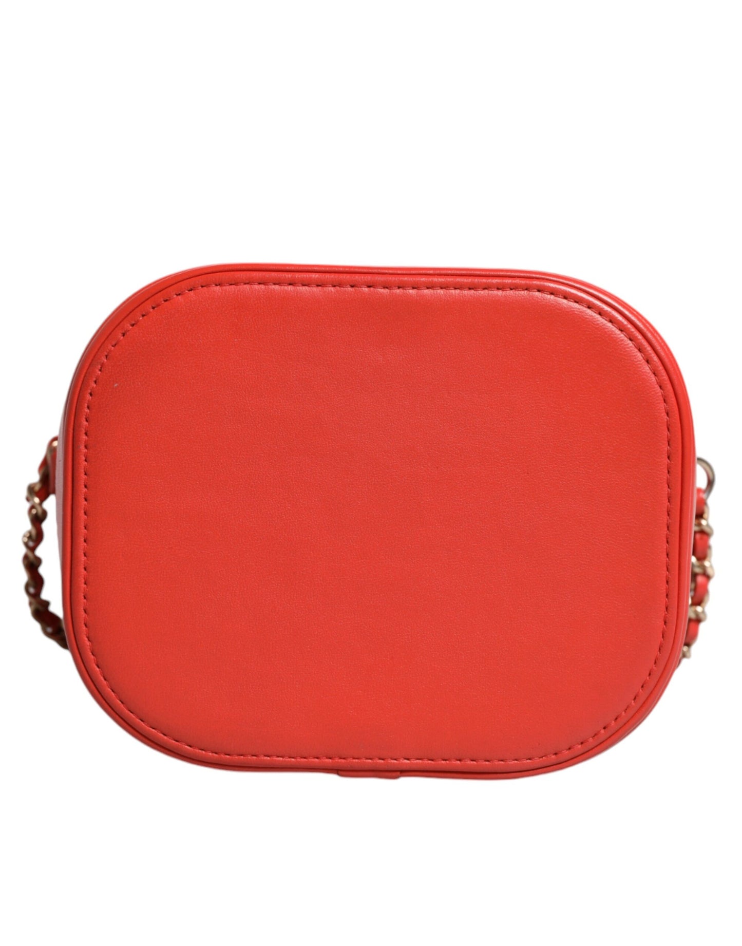 Sac à main à bandoulière avec chaîne Chanel Orange Coco Mark Vanity