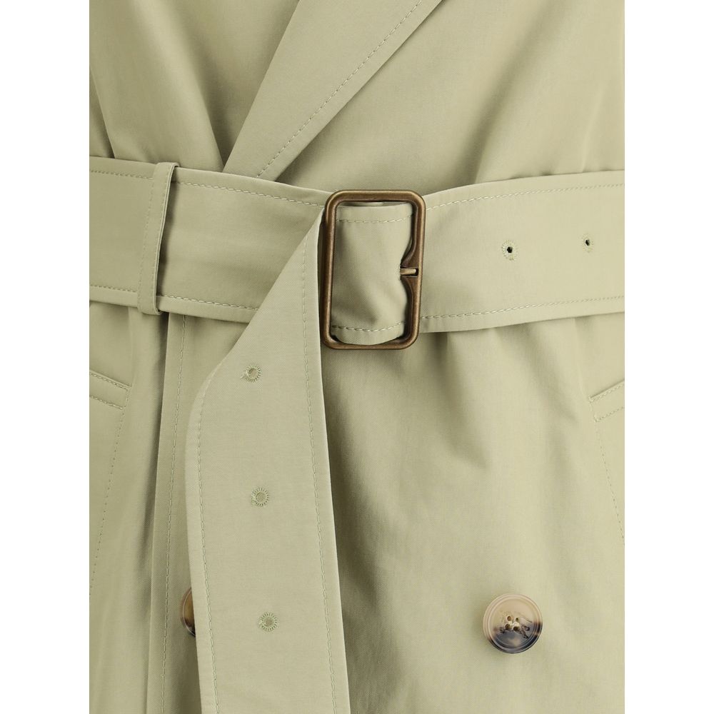 Trench-coat en coton Burberry
