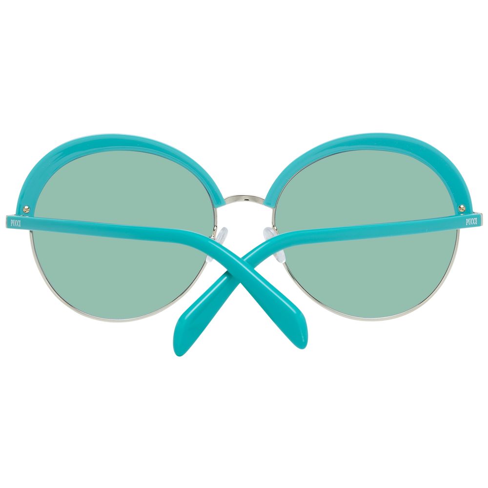 Lunettes de soleil turquoise pour femme Emilio Pucci
