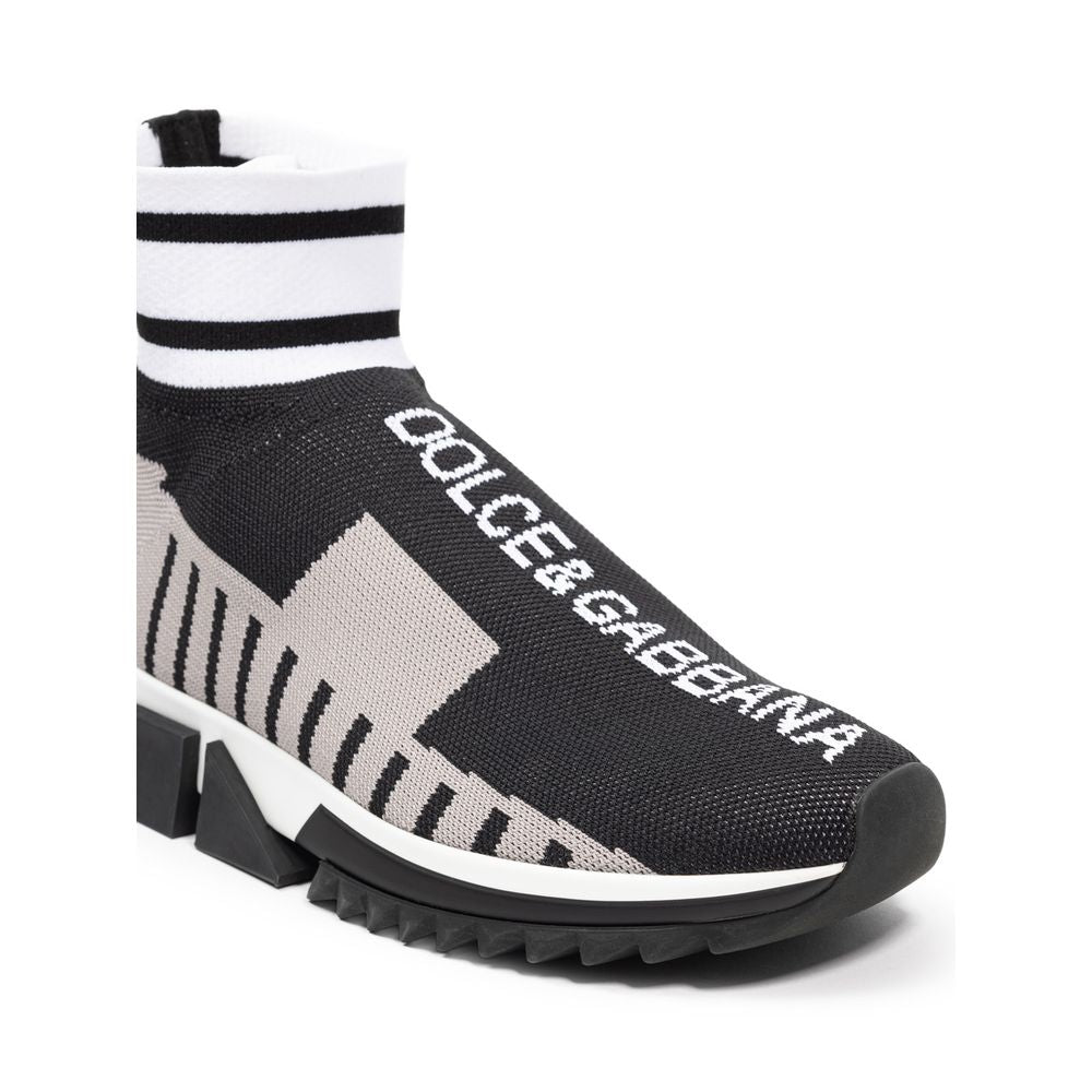 Dolce & Gabbana Black Fabric Sneaker by Dolce & Gabbana