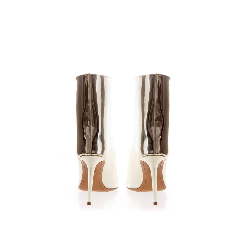 Alexandre Vauthier Botte vernie en cuir multicolore