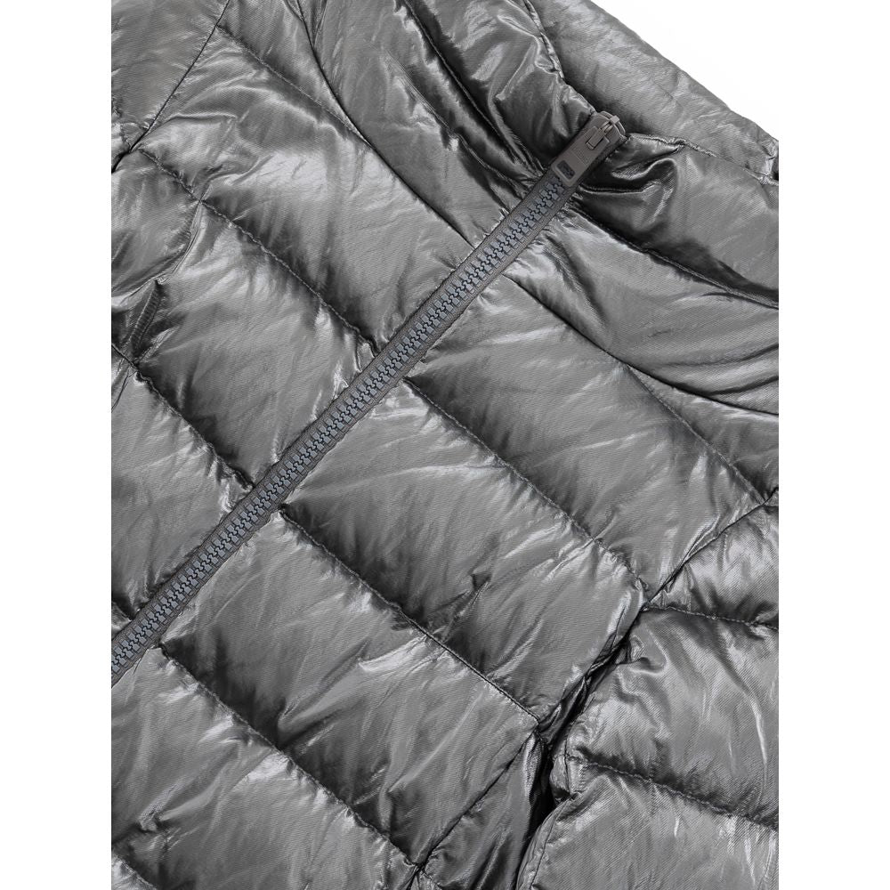 Vestes et manteaux en viscose argentée Herno