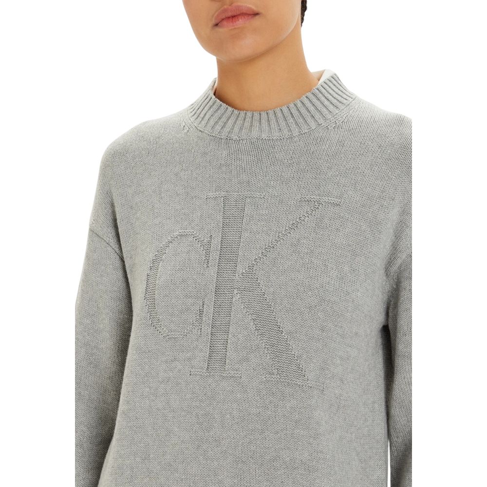 Calvin Klein Jeans Gray Organic Cotton Shorts