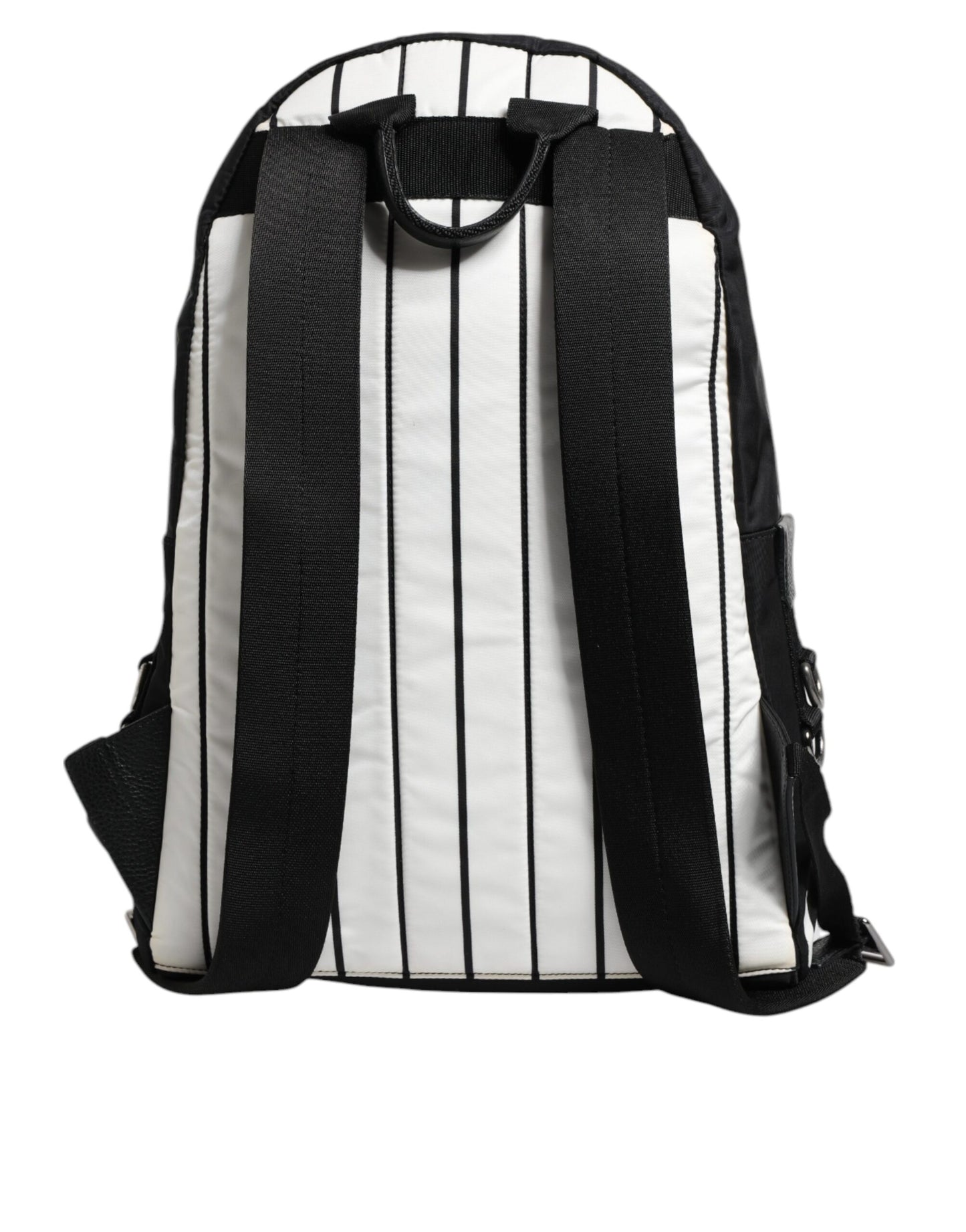 Sac à dos Dolce & Gabbana pour homme, imprimé Vulcano Royal King, noir et blanc