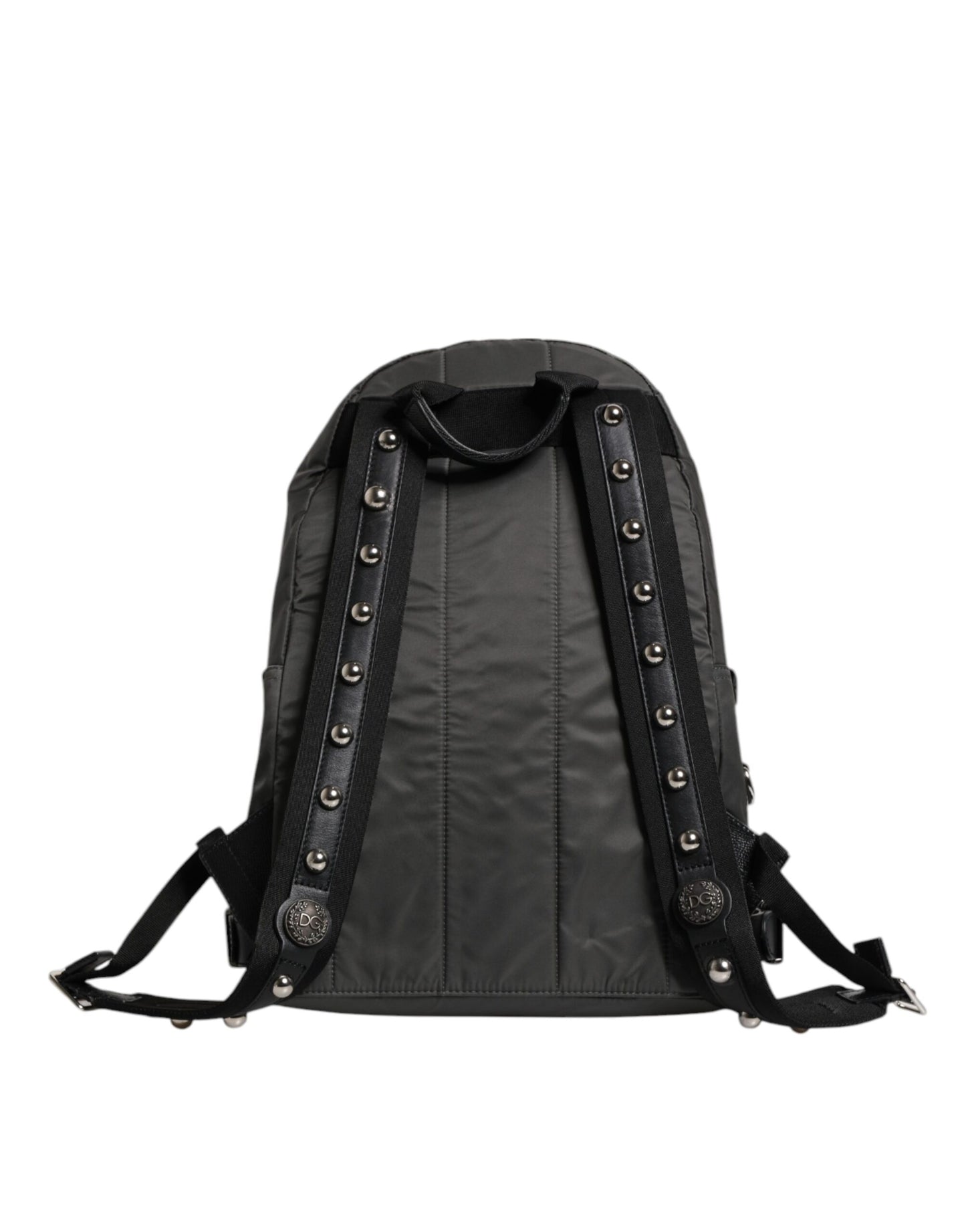 Sac à dos de voyage scolaire Prince Forever en nylon gris Dolce & Gabbana pour homme