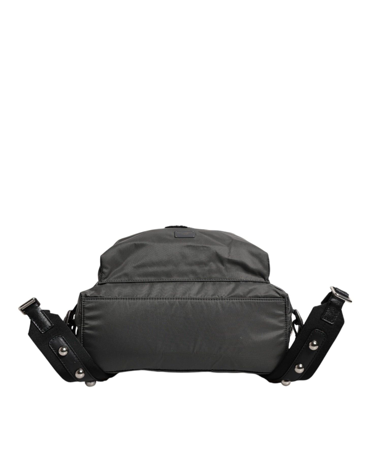 Sac à dos de voyage scolaire Prince Forever en nylon gris Dolce & Gabbana pour homme