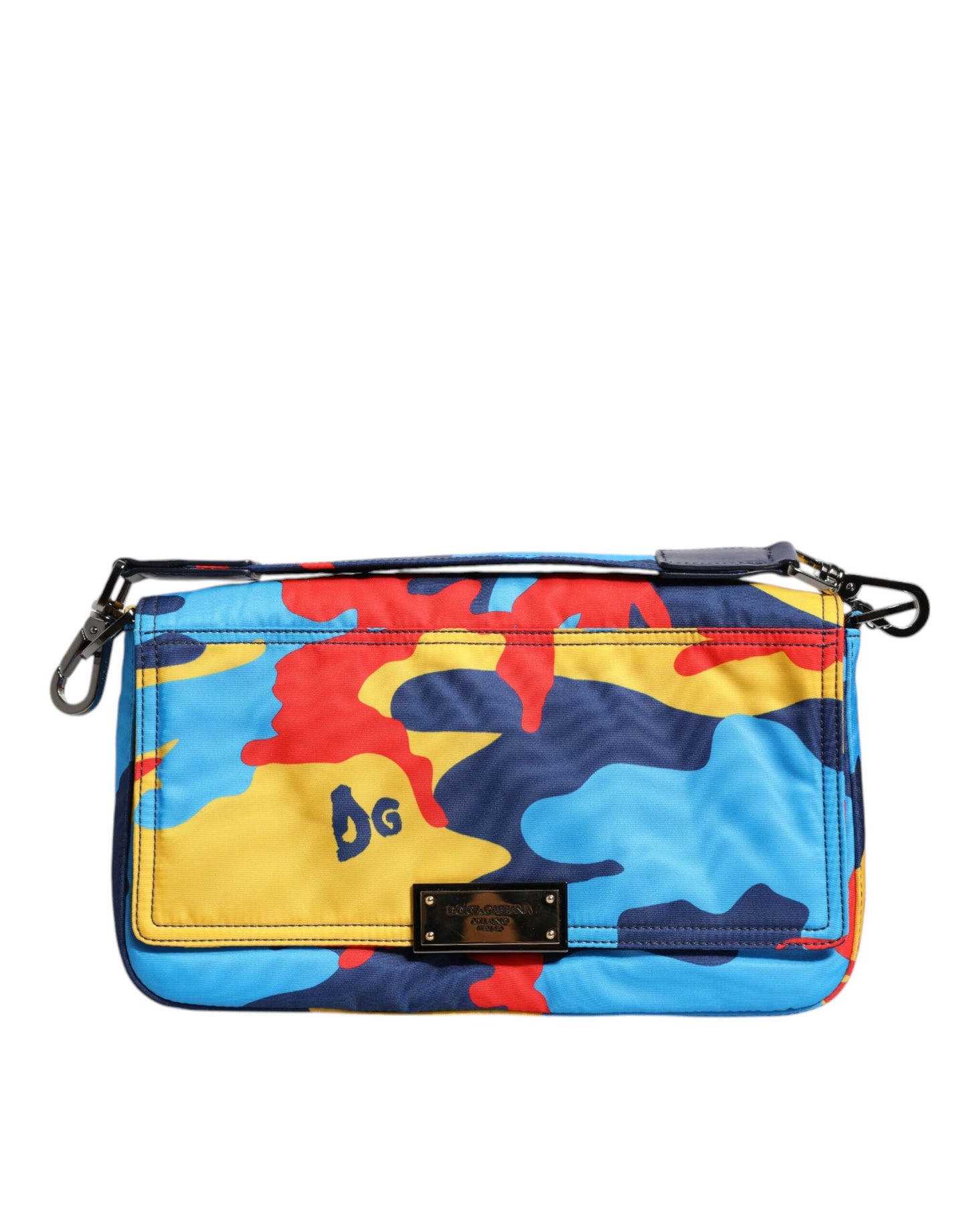 Dolce & Gabbana Multicolor Camouflage Nylon Crossbody Bag by Dolce & Gabbana