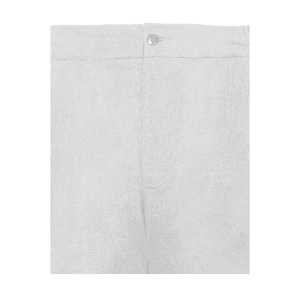 Short en lin blanc Alpha Studio