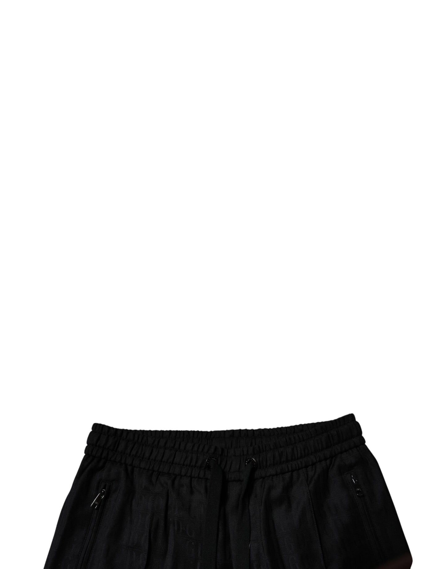 Dolce & Gabbana Black Wool Jogger Jogging Pants by Dolce & Gabbana