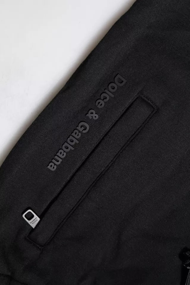 Dolce & Gabbana Black Cotton Jogger Jogging Pants by Dolce & Gabbana