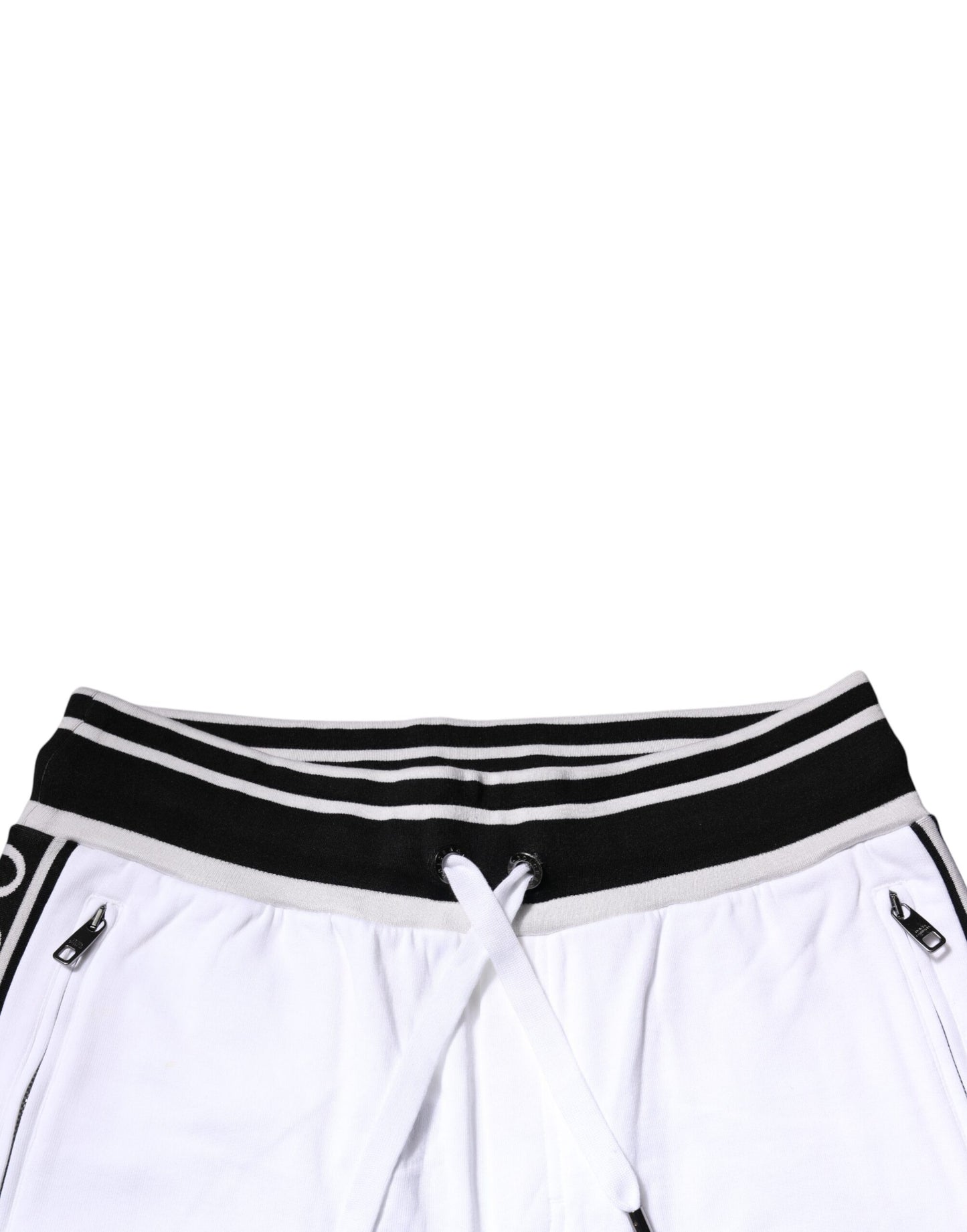 Bermuda Dolce & Gabbana en coton à rayures blanches DG King