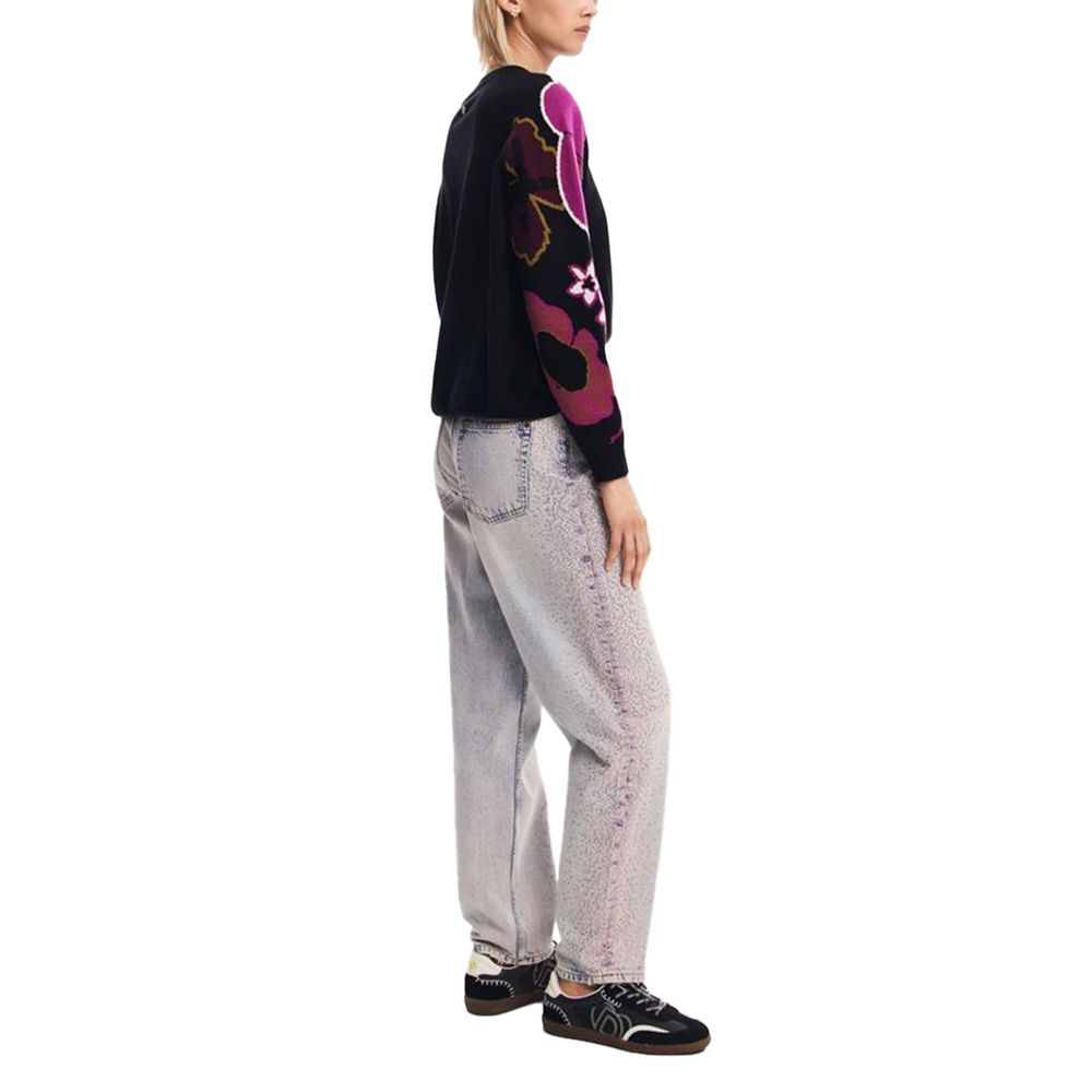 Pull Desigual en polyamide noir