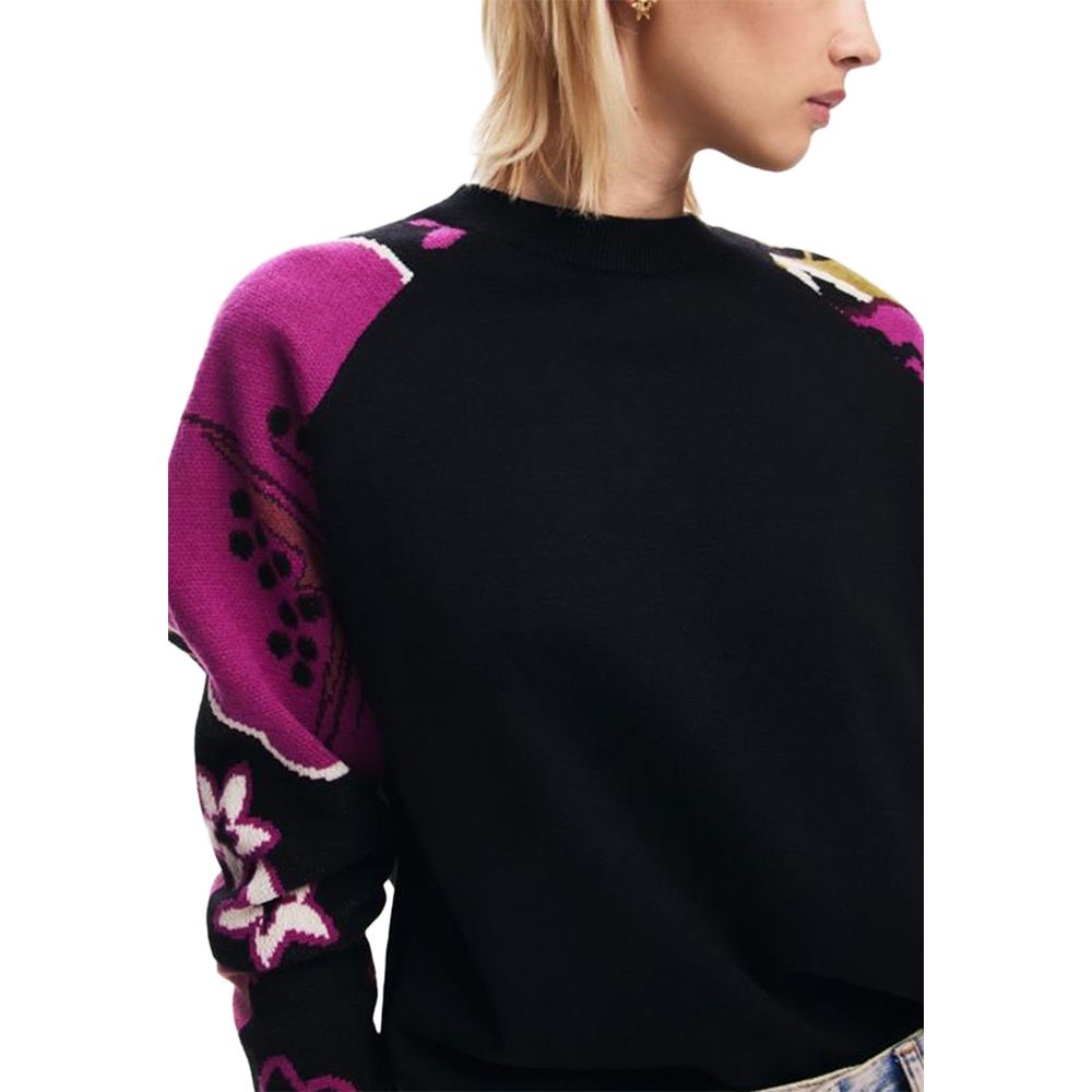 Pull Desigual en polyamide noir