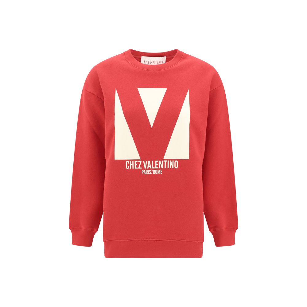 Sweat-shirt à logo Maxi Valentino